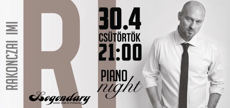 Rakonczai Imi - Piano Night Dunaszerdahelyen