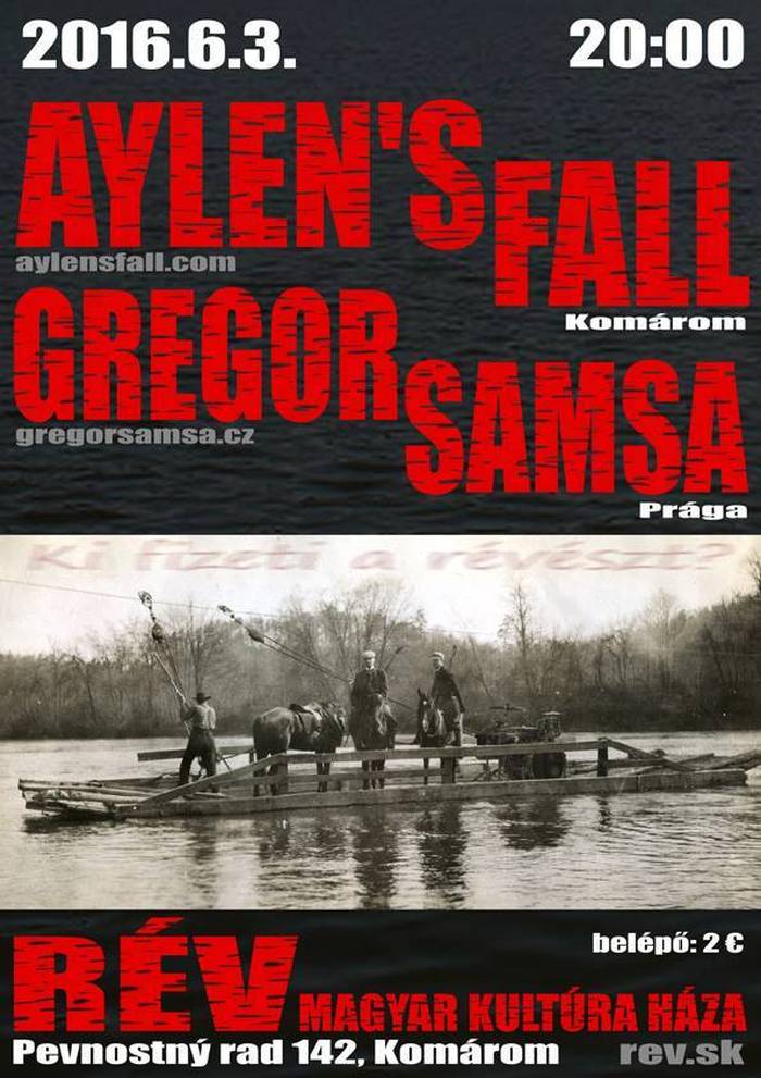 Aylen's Fall és Gregor Samsa koncert Komáromban