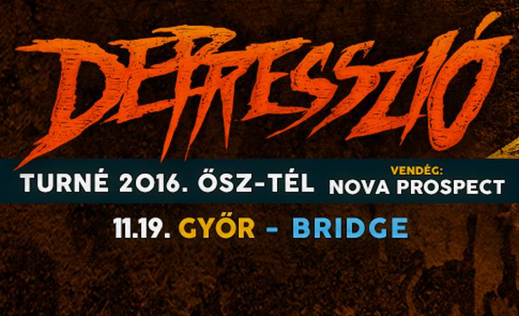 Depresszió és Nova Prospect koncert Győrben
