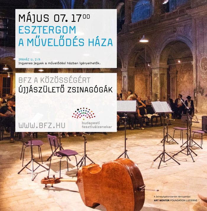 Zsinagógakoncert a Budapesti Fesztiválzenekarral Esztergomban