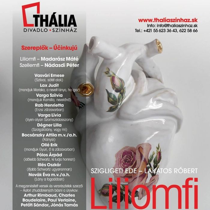 Liliomfi - a Thália Színház előadása Kassán