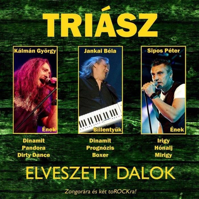 A Triász együttes koncertje Győrben