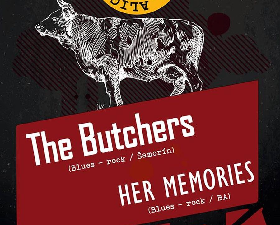 The Butchers és Her Memories koncert Pozsonyban