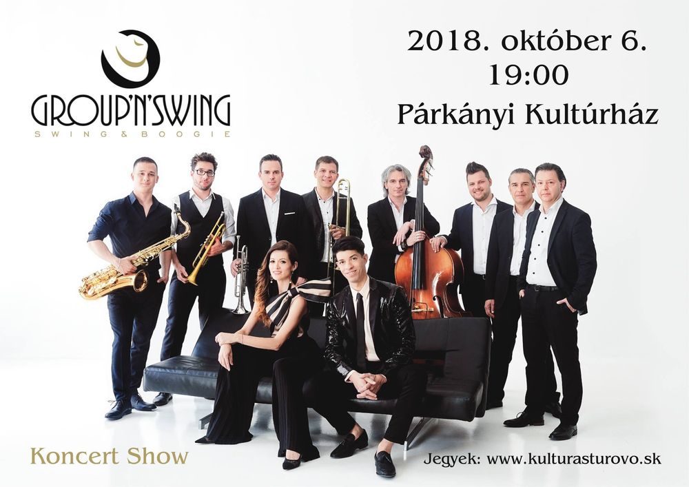 Group’n’Swing koncert show Párkányban