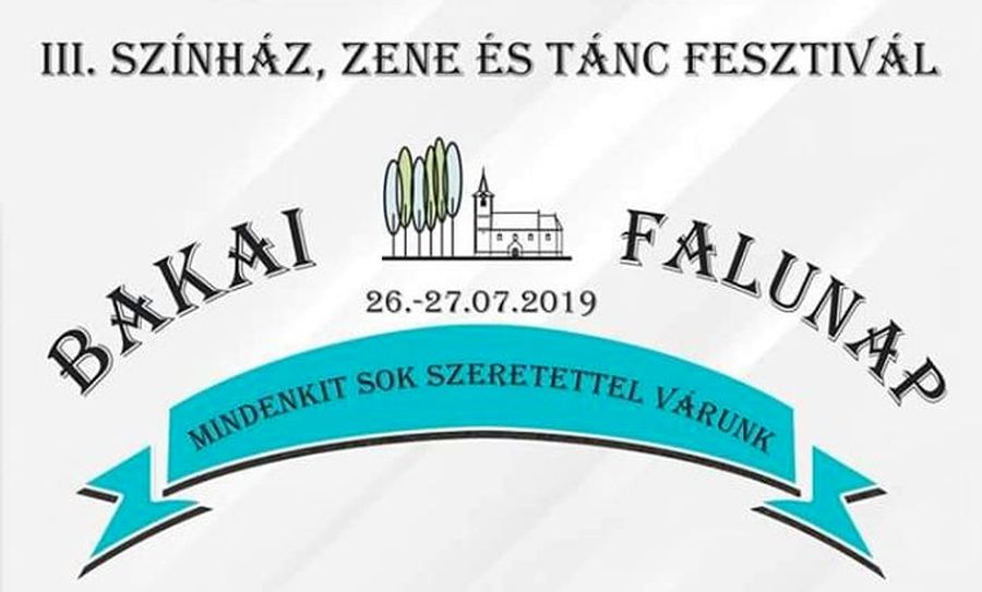 III. Színház, zene és tánc fesztivál Bakán