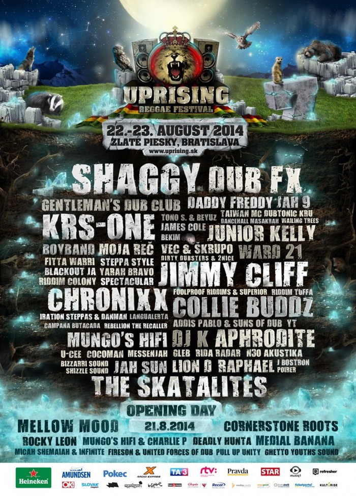 Uprising Reggae Festival 2014 Pozsonyban