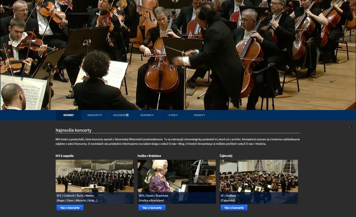 Elérhetőek a Szlovák filharmónia koncertjei