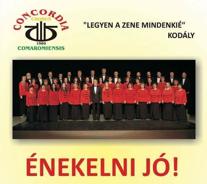 Énekelni jó - tagfelvétel a komáromi Concordia Vegyeskarban