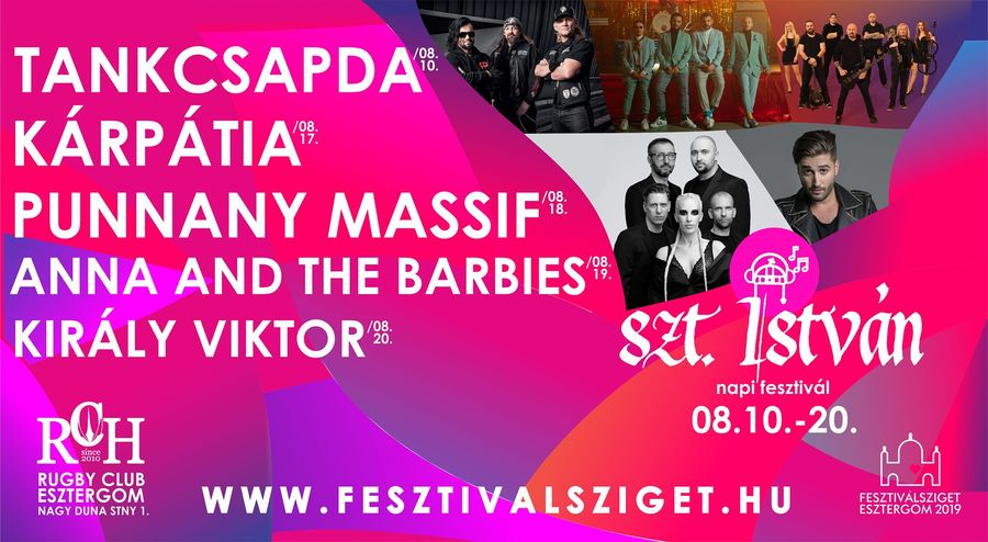 Szent István Napi Zenei Fesztivál Esztergomban 2019-ben is - részletes program