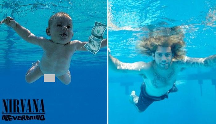 Gyerekpornográfia miatt perel a Nirvana Nevermind-albumának borítóján szereplő férfi