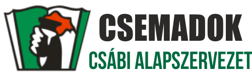 Csemadok Csábi Alapszervezete logo