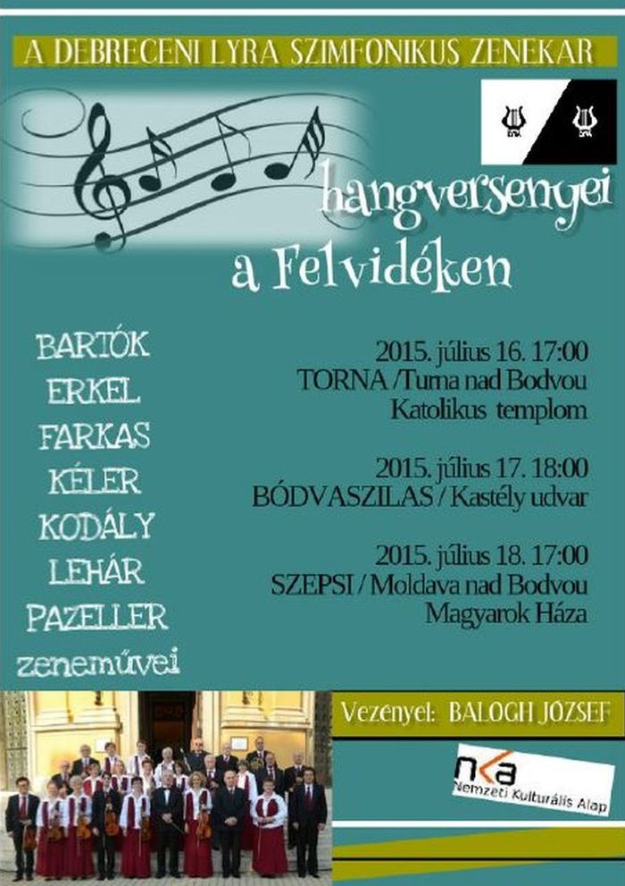 A Debreceni Lyra Szimfonikus Zenekar hangversenye