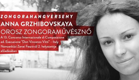 Anna Grzhibovskaya zongorahangversenye Párkányban