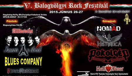 V. Balogvölgyi Rock Fesztivál Nagybalogon - második nap