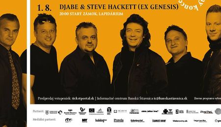 A Djabe és Steve Hackett közös koncertje Selmecbányán