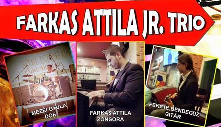 Farkas Attila Jr. Trio koncertje Dunaszerdahelyen