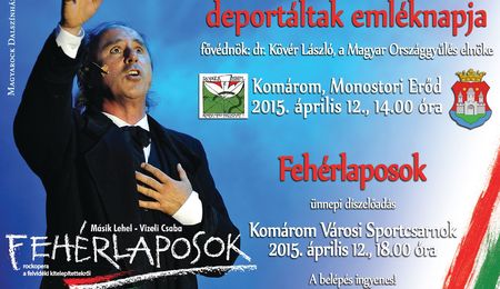 Fehérlaposok - Magyarock Dalszínház Dél-Komáromban