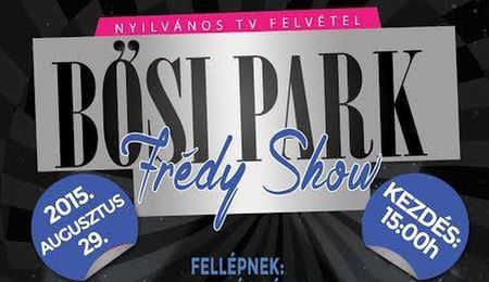 Frédy Show nyilvános TV-felvétel Bősön