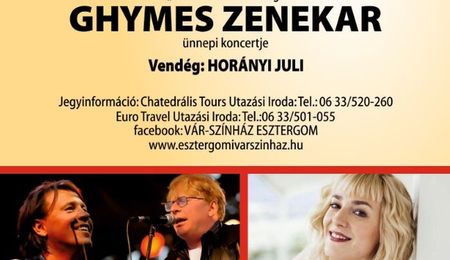 A Ghymes zenekar és Horányi Juli koncertje Esztergomban