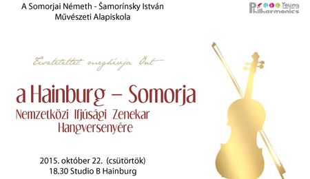 Hainburg-Somorja Nemzetközi Ifjúsági Zenekar hangversenye
