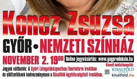Koncz Zsuzsa koncert Győrben