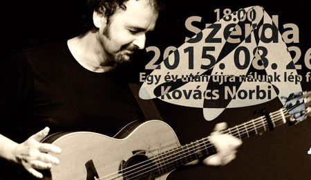 Kovács Norbi Ipolyságon ad koncertet