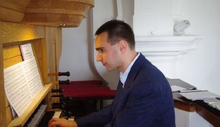 Kováts Péter orgonaművész koncertje Esztergomban