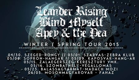 Leander Rising, Blind Myself és Apey & the Pea koncert Balassagyarmaton