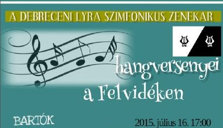A Debreceni Lyra Szimfonikus Zenekar hangversenye Szepsiben