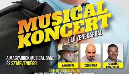 Magyarock Musical Band és vendégei koncertje Tatán