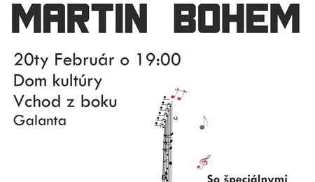 Martin Bohem CD keresztelő Galántán
