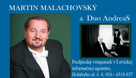 Martin Malachovský és az AndreaS Duo koncertje Léván