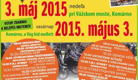 Motoros Fesztivál és jótékonysági főzőverseny Komáromban