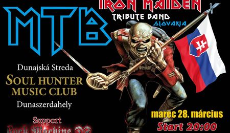 Iron Maiden Tribute Band és a Rock Machine Dunaszerdahelyen