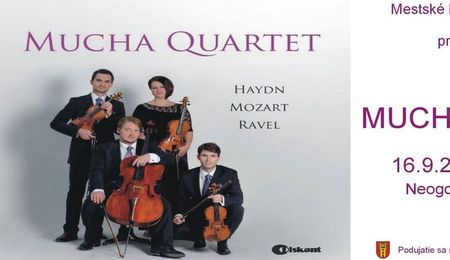 Mucha Quartet koncert Galántán