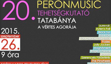 XX. PeronMusic Tehetségkutató Fesztivál döntője Tatabányán