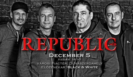Republic és Black & White koncert Dunaszerdahelyen
