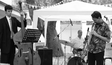 A Samaria Jazz Trio koncertje Somorján