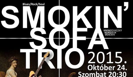 Smokin' Sofa Trio koncert Balassagyarmaton