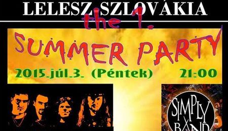 The 1. Summer Party - Lelesz