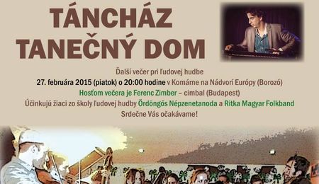 A Ritka Magyar Folkband táncháza Komáromban
