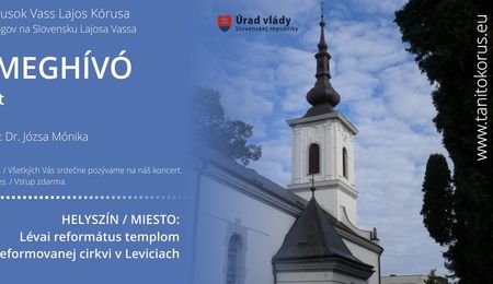 Tanítókórus koncert a református templomban Léván