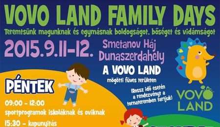 Vovo Land Family Days Dunaszerdahelyen