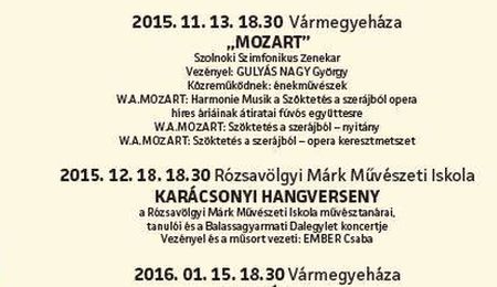 Mozart a Szolnoki Szimfonikus Zenekar előadásában Balassagyarmaton