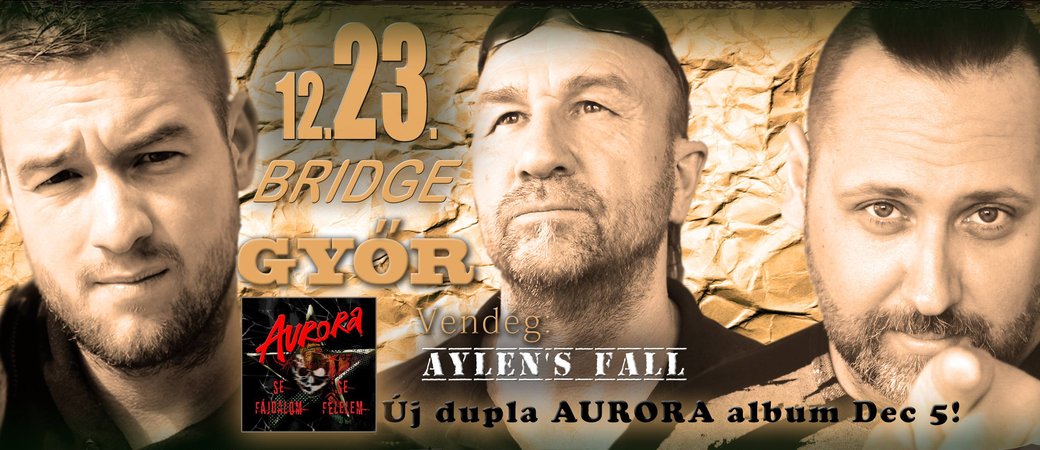 Aurora és Aylen's Fall koncert Győrben