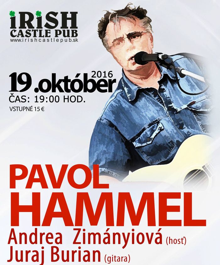 Pavol Hammel koncertje Érsekújvárban
