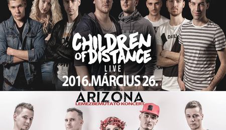 Children Of Distance és Arizóna koncert Dunaszerdahelyen