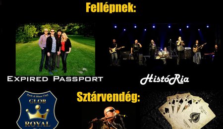 Az Expired Passport és a História Felvidéki blues-rock estje Budapesten