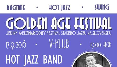 Golden Age Festival a Hot Jazz Banddel Pozsonyban