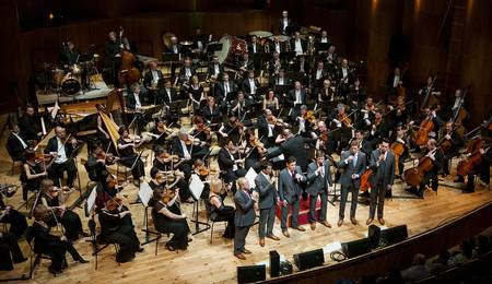 A Győri Filharmonikus Zenekar ünnepi koncertje Pozsonyban